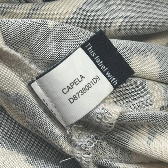 Diane Von Furstenburg Capela 100% Silk Black Cream Sheath Dress Womens Size 4 - Picture 9 of 11